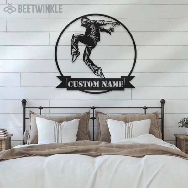 Custom-Boy-Leaping-Dancer-Metal-Wall-Art-LED-Light-5