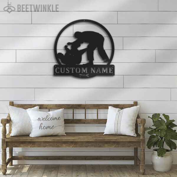 Custom-Brazilian-Jiu-Jitsu-Metal-Wall-Art-with-LED-Light-7