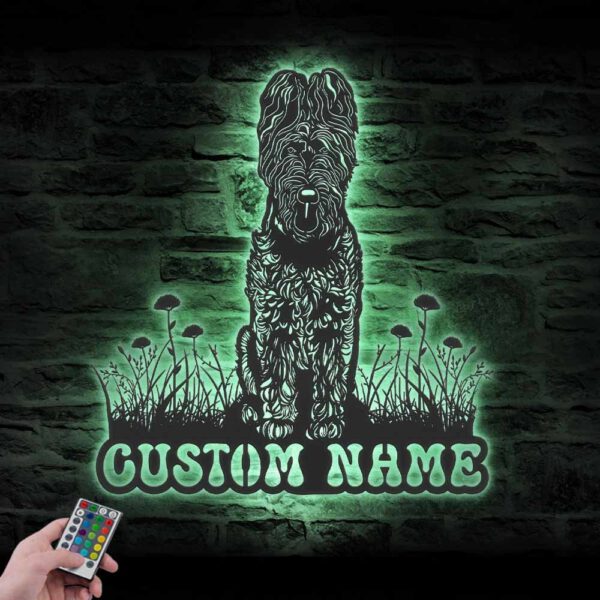 Custom-Briard-Metal-Wall-Art-LED-Light_8