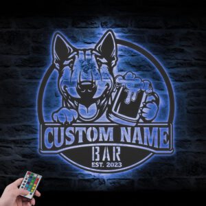 Custom-Brussels-Griffon-Thirsty-Beer-Pub-Metal-Wall-Art-LED-Light_2