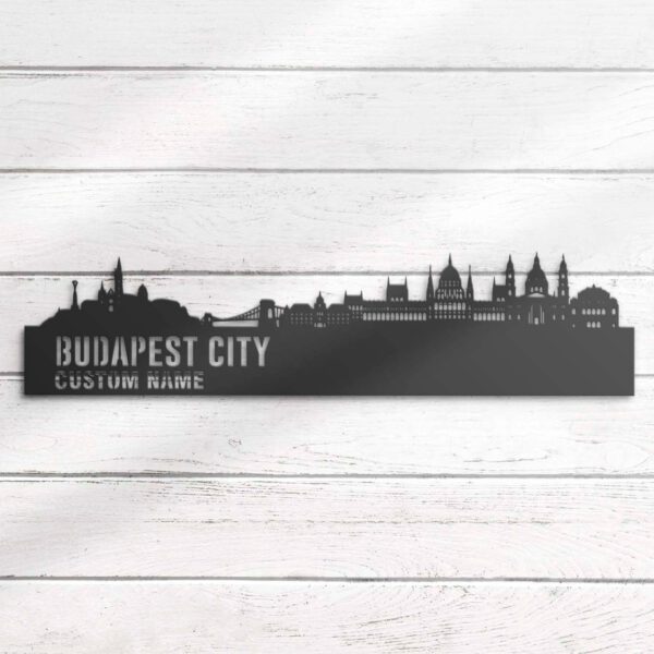 Custom-Budapest-Skyline-Metal-Wall-Art-LED-Light-7