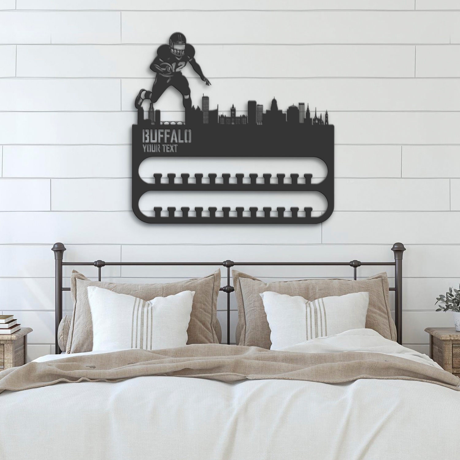 Custom-Buffalo-Skyline-American-Football-Medal-Hanger-With-Led-Light_1