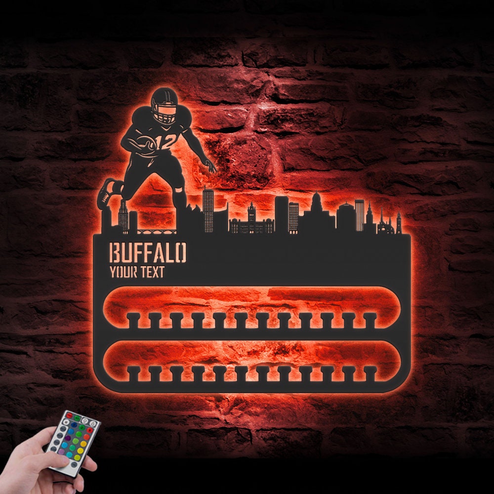 Custom-Buffalo-Skyline-American-Football-Medal-Hanger-With-Led-Light_7