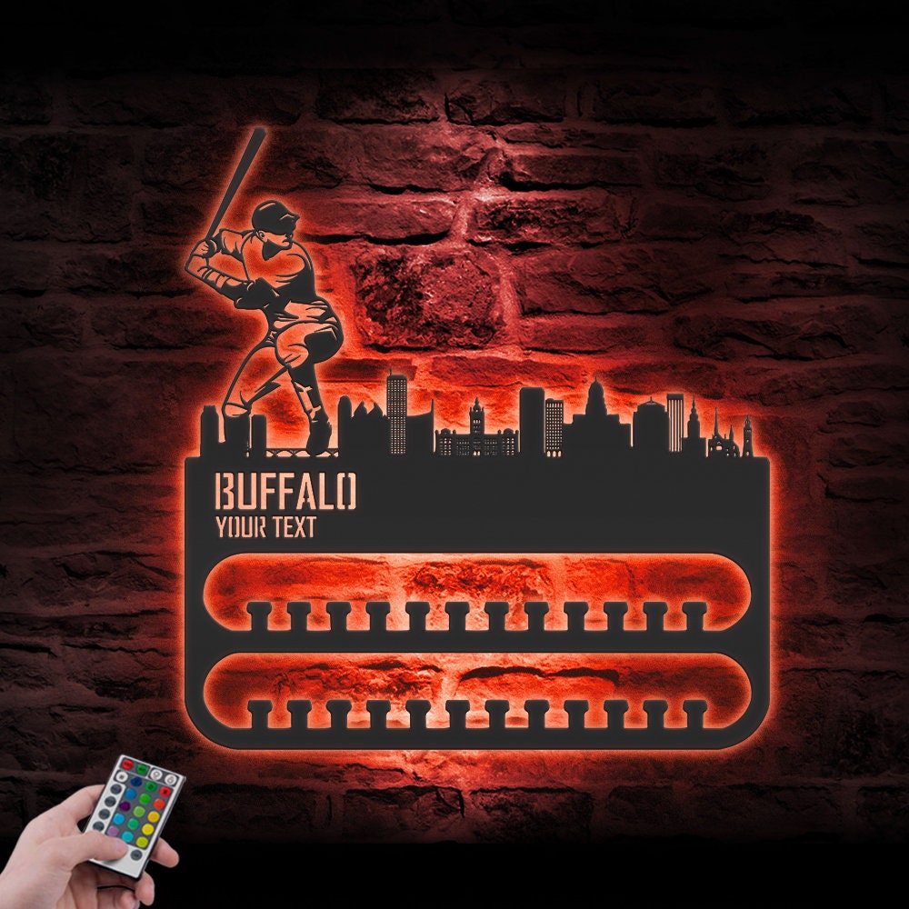 Custom-Buffalo-Skyline-Baseball-Player-Medal-Hanger-With-Led-Light_2