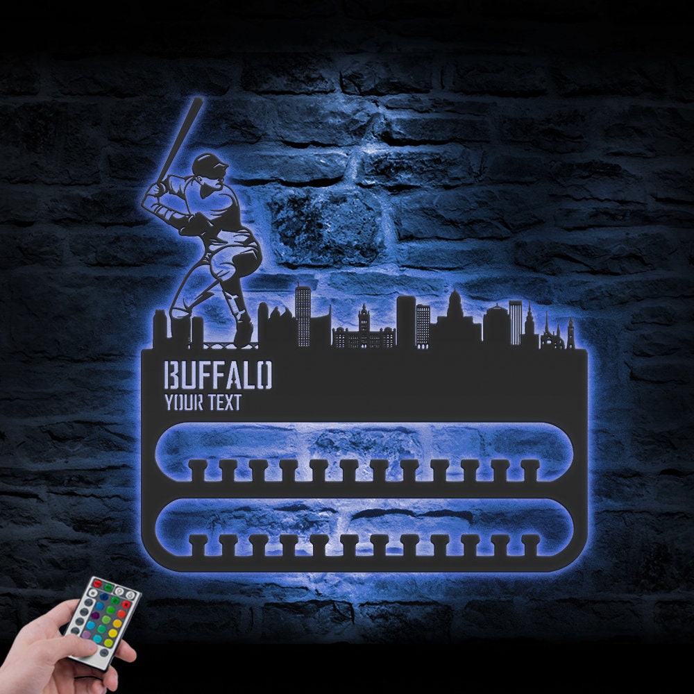 Custom-Buffalo-Skyline-Baseball-Player-Medal-Hanger-With-Led-Light_4