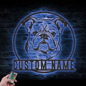 Custom-BullDog-Metal-Wall-LED-Light_1