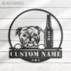 Custom-Bulldog-Beer-Bar-Metal-Wall-Art-LED-Light-2