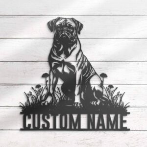 Custom-Bullmastiff-Metal-Wall-Art-LED_1