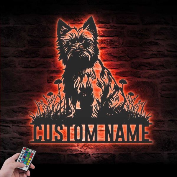 Custom-Cairn-Terrier-Metal-Wall-Art-LED-Light_8