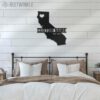 Custom-California-Map-Metal-Wall-Art-LED-Light-5