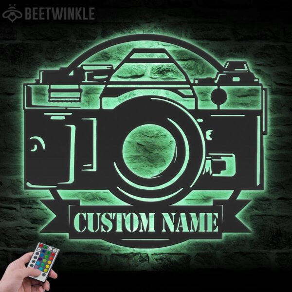 Custom-Camera-Photo-Taking-Metal-Wall-Art-LED-Light-8-1