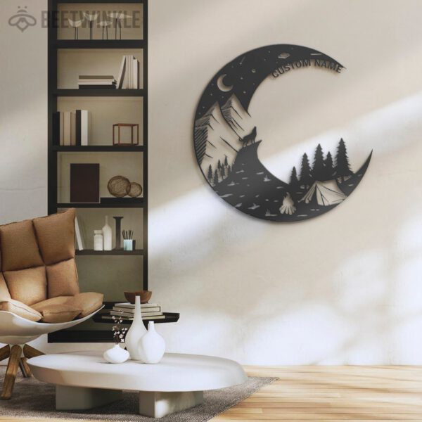 Custom-Camping-On-The-Moon-Metal-Wall-Art-LED-Light-7