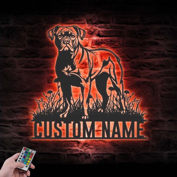 Custom-Cane-Corso-Metal-Wall-Art-LED-Light_8