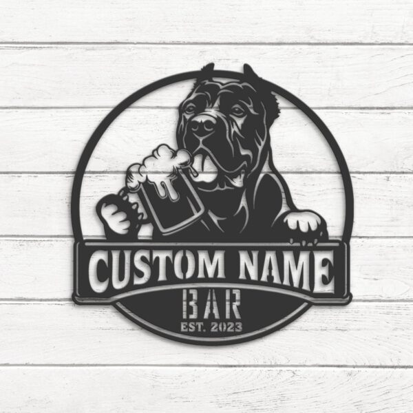 Custom-Cane-Corso-Thirsty-Beer-Pub-Metal-Wall-Art-LED-Light_2