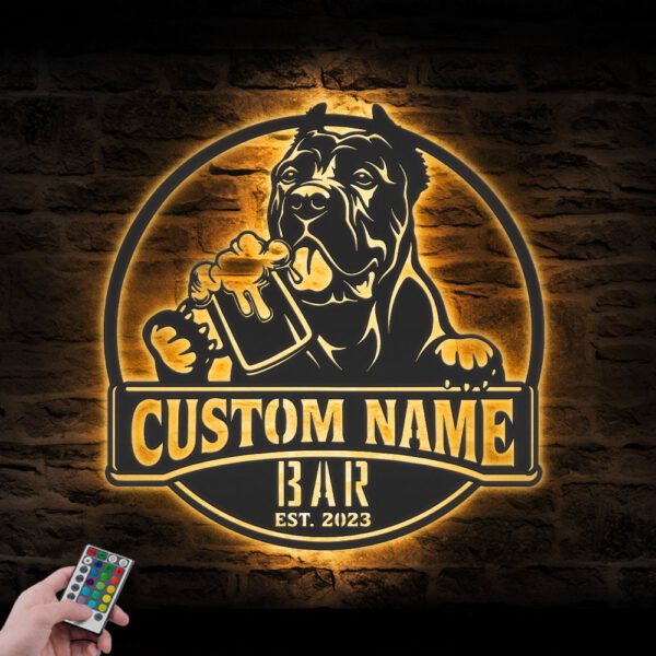 Custom-Cane-Corso-Thirsty-Beer-Pub-Metal-Wall-Art-LED-Light_8