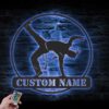 Custom-Capoeira-Metal-Wall-Art-with-LED-Light-6