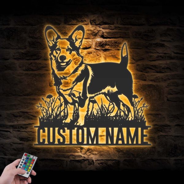 Custom-Cardigan-Welsh-Corgi-Metal-Wall-Art-LED_6