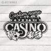 Custom-Casino-Playing-Cards-Chips-Gambling-Dice-Poker-Metal-Wall-Art-LED-Light-8-1