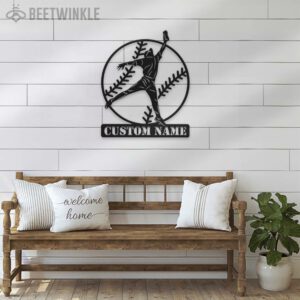 Custom-Catch-Baseball-Metal-Wall-Art-LED-Light-3