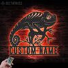 Custom-Chameleon-Metal-Wall-Art-LED-Light