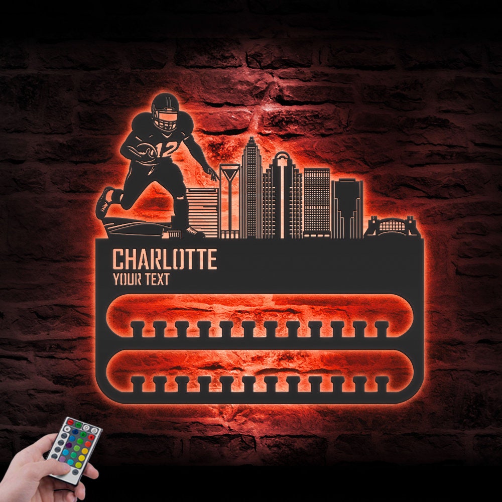 Custom-Charlotte-Skyline-American-Football-Medal-Hanger-With-Led-Light_6