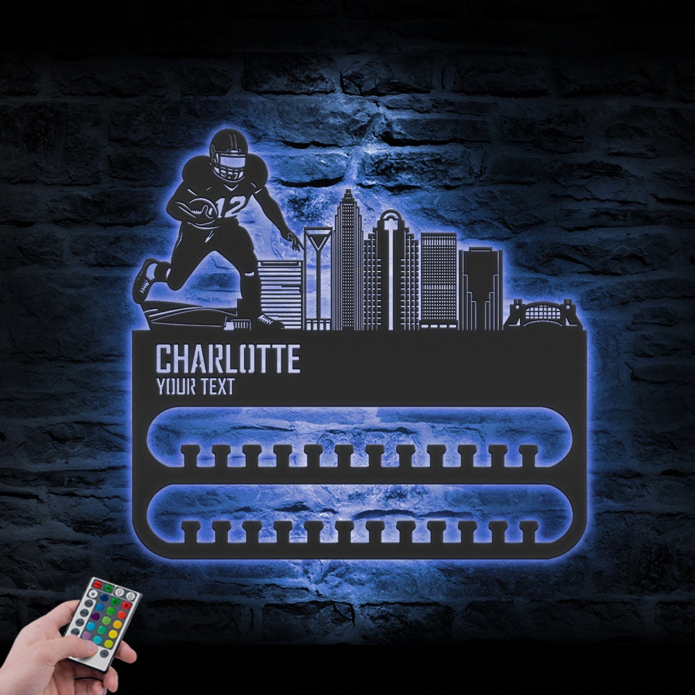 Custom-Charlotte-Skyline-American-Football-Medal-Hanger-With-Led-Light_7