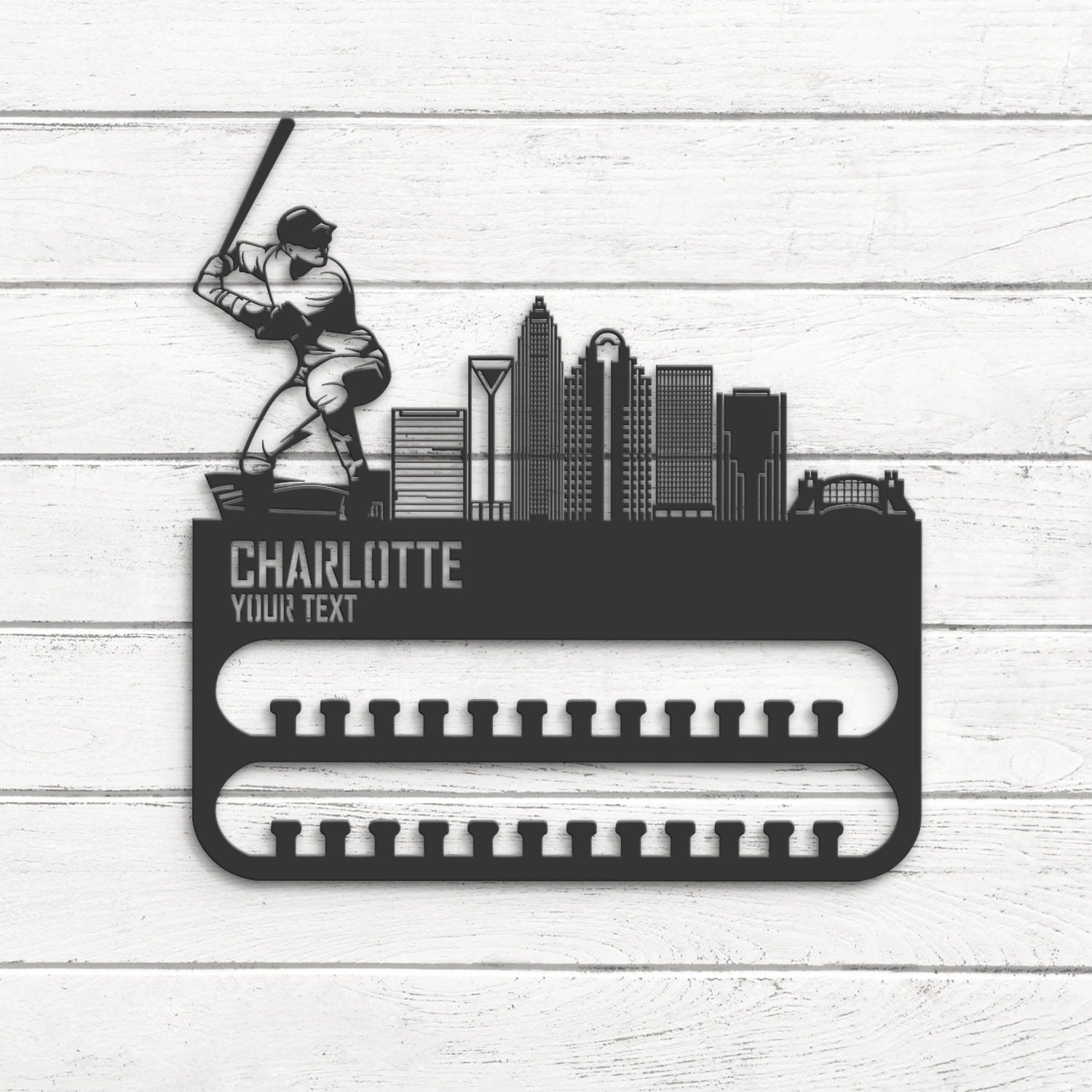 Custom-Charlotte-Skyline-Baseball-Player-Medal-Hanger-With-Led-Light_2