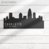 Custom-Charlotte-Skyline-Metal-Wall-Art-LED-Light-4