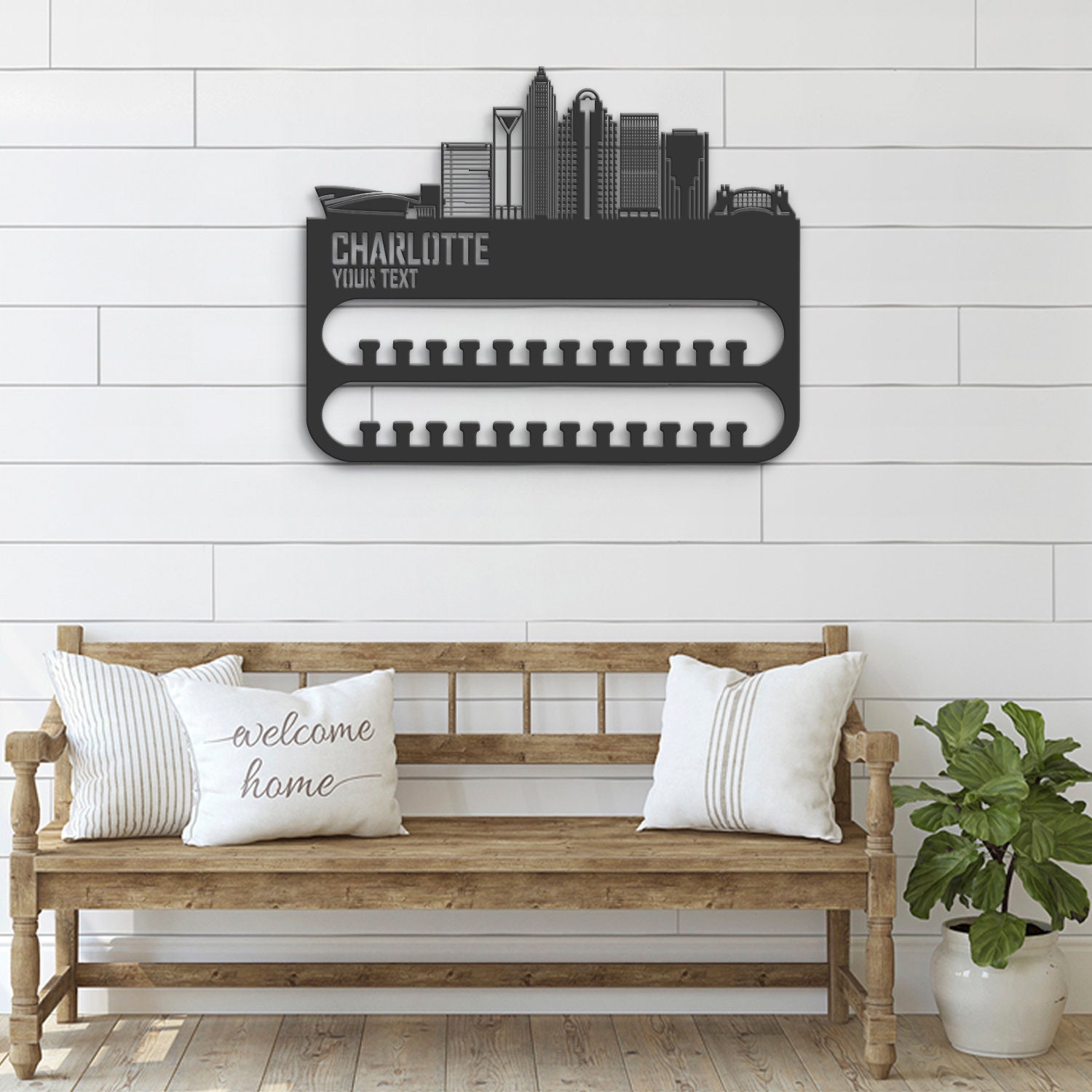 Custom-Charlotte-Skyline-Sport-Medal-Hanger-With-Led-Light_4