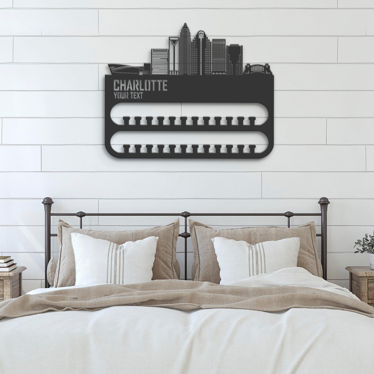 Custom-Charlotte-Skyline-Sport-Medal-Hanger-With-Led-Light_7