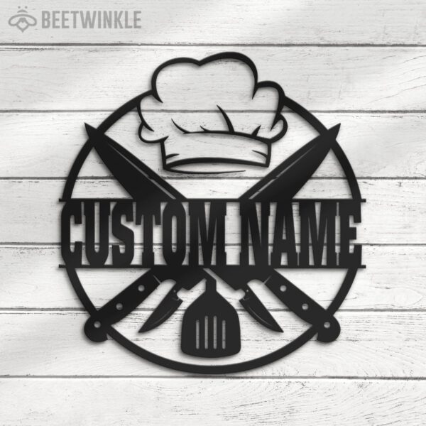 Custom-Chef-Logo-Metal-Wall-Art-LED-Light-8-1