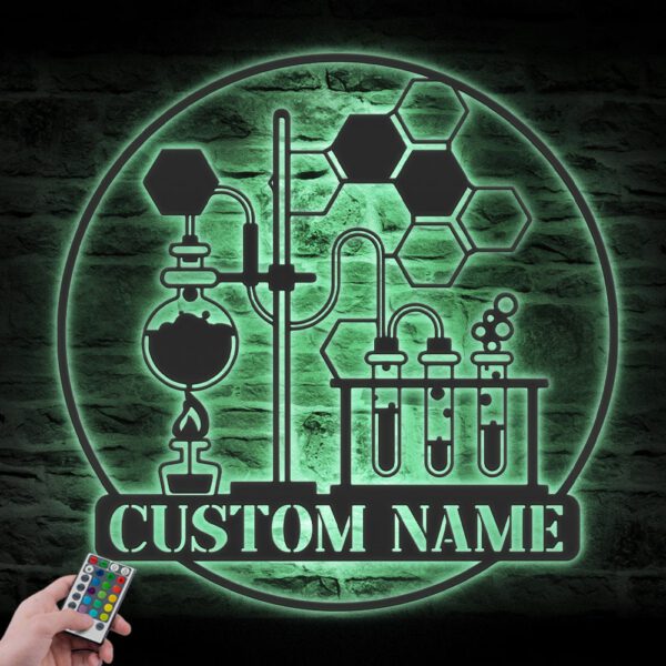 Custom-Chemistry-Teacher-Metal-Wall-Art-LED-Light-13