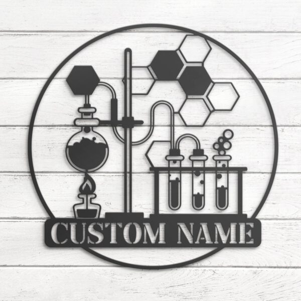 Custom-Chemistry-Teacher-Metal-Wall-Art-LED-Light-9