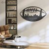 Custom-Chicago-Skyline-American-Football-Metal-Wall-Art-LED-Light-3