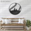 Custom-Chicago-Skyline-Baseball-Metal-Wall-Art-LED-Light