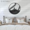 Custom-Chicago-Skyline-Baseball-Metal-Wall-Art-LED-Light-5