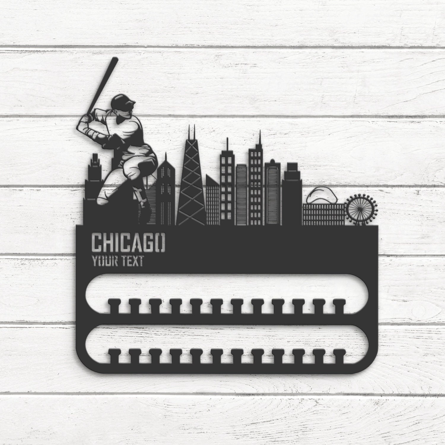 Custom-Chicago-Skyline-Baseball-Player-Medal-Hanger-With-Led-Light_4