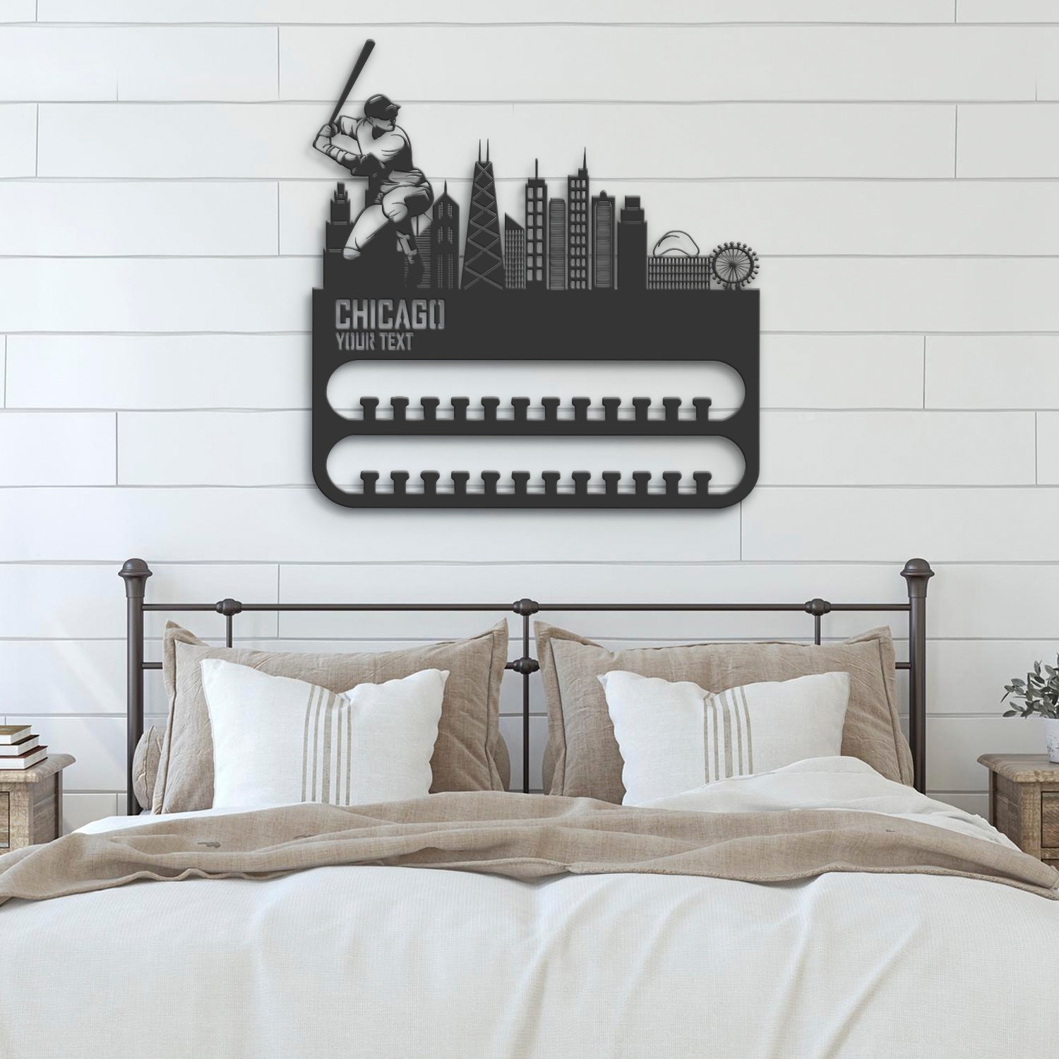 Custom-Chicago-Skyline-Baseball-Player-Medal-Hanger-With-Led-Light_7