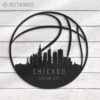 Custom-Chicago-Skyline-Basketball-Metal-Wall-Art-LED-Light-4