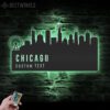 Custom-Chicago-Skyline-Metal-Wall-Art-LED-Light-7