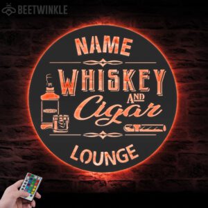 Custom-Cigar-Lounge-Metal-Wall-Art-LED-Light-2-1