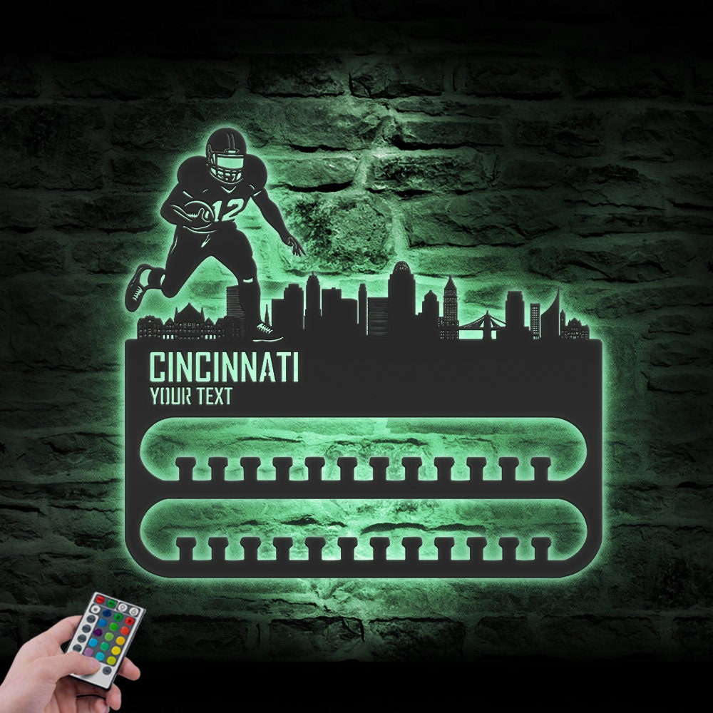 Custom-Cincinnati-Skyline-American-Football-Medal-Hanger-With-Led-Light_6