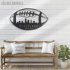 Custom-Cleveland-Skyline-American-Football-Metal-Wall-Art-LED-Light-5