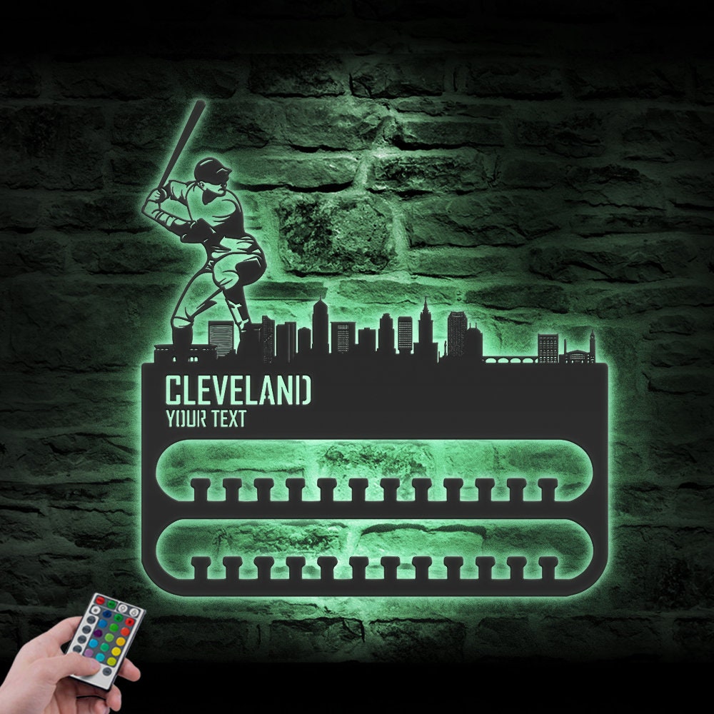 Custom-Cleveland-Skyline-Baseball-Player-Medal-Hanger-With-Led-Light_1