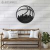 Custom-Cleveland-Skyline-Basketball-Metal-Wall-Art-LED-Light-5