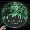 Custom-Cleveland-Skyline-Basketball-Metal-Wall-Art-LED-Light-8