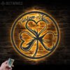 Custom-Clover-Metal-Wall-Art-LED-Light-10