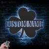 Custom-Clover-Metal-Wall-Art-LED-Light-6