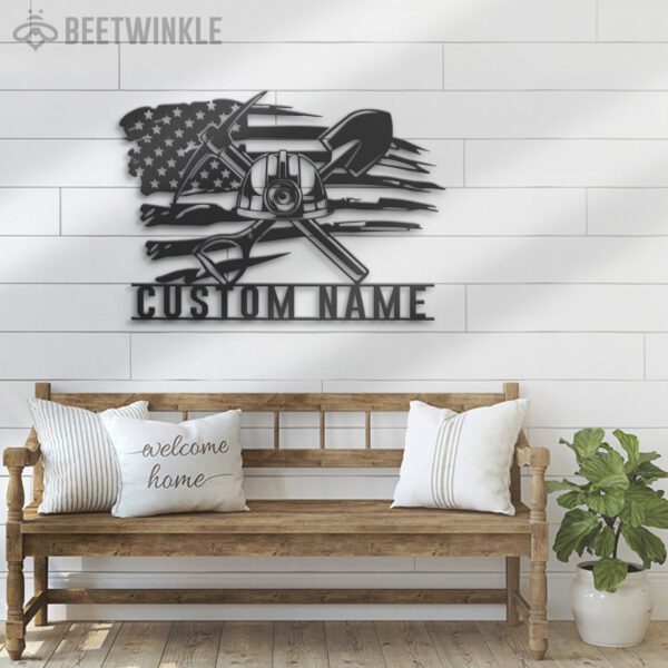 Custom-Coal-Mining-US-Flag-Metal-Wall-Art-LED-Light_7