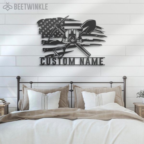 Custom-Coal-Mining-US-Flag-Metal-Wall-Art-LED-Light_8